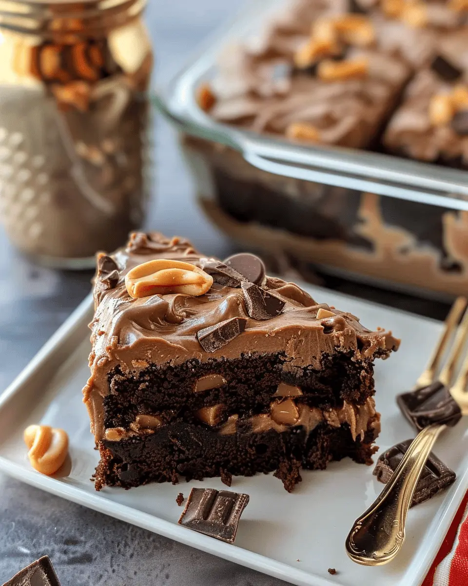 The Best Chocolate Peanut Butter Dump Cake Recipe for Indulgent Moments