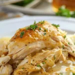 Easy Crockpot Chicken and Gravy