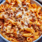 All-American Cheeseburger Pasta