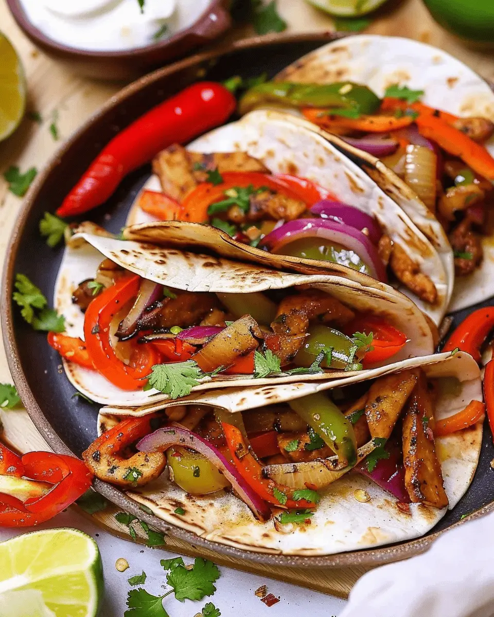 Veggie Fajitas: Easy Sizzling Skillet Recipe for Flavor Lovers