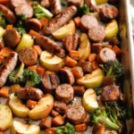 Chicken Apple Sausage Sheet Pan Dinner | Wellness by Kay