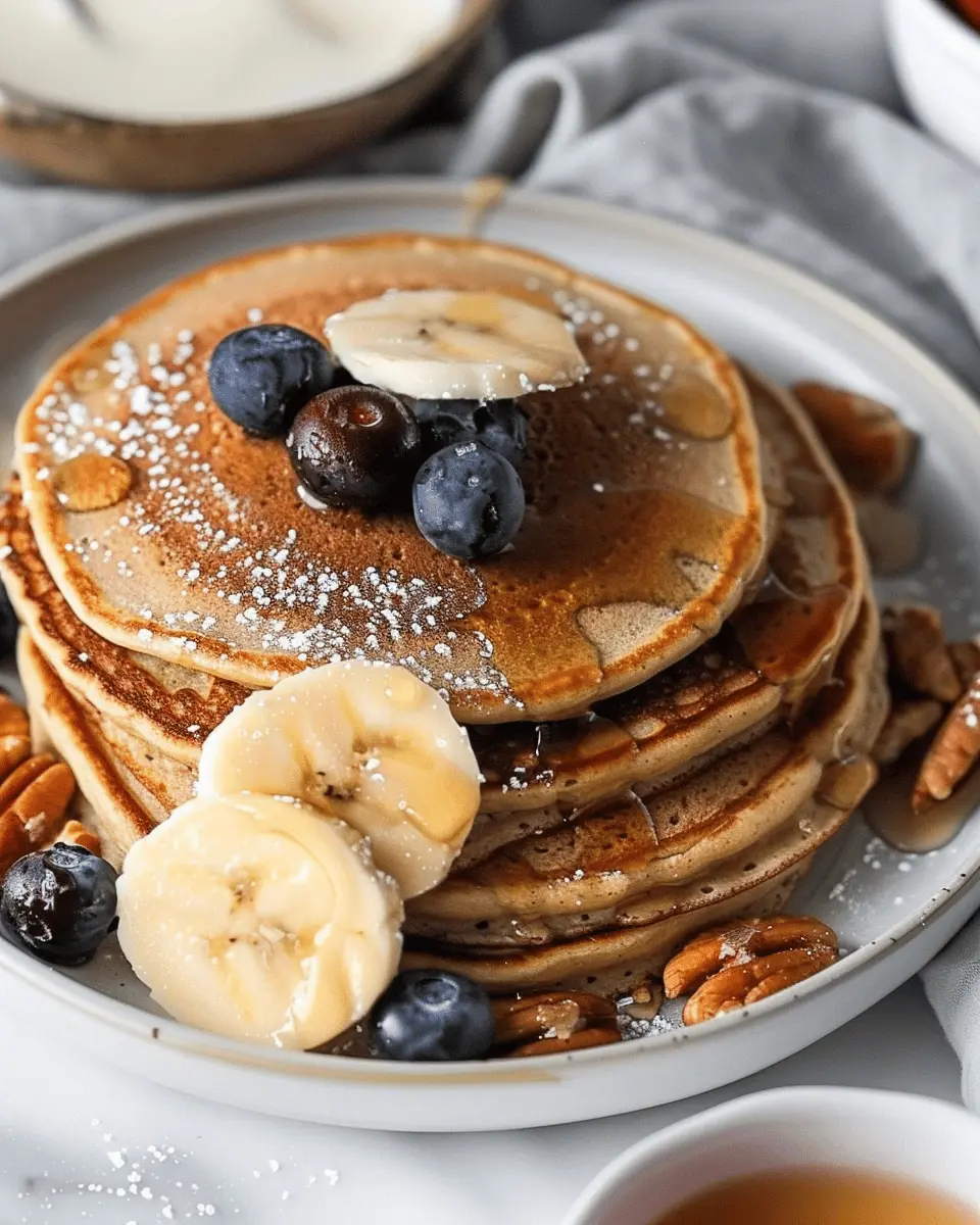 Protein pancakes that are delicious and packed with 25g protein per serving