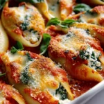 Easy Spinach and Ricotta Stuffed Shells – A Healthy Veggie Dinner