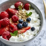 Cottage Cheese and Fruit Bowl