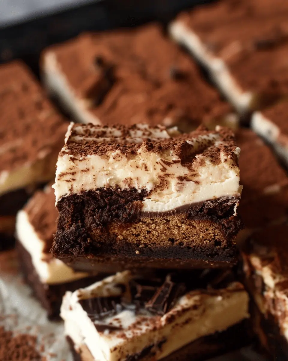 Easy Tiramisu Brownies: Indulgent Comfort Food at Home