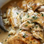 Slow Cooker Chicken & Gravy