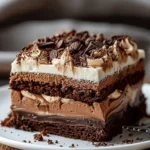 Brownie Refrigerator Cake