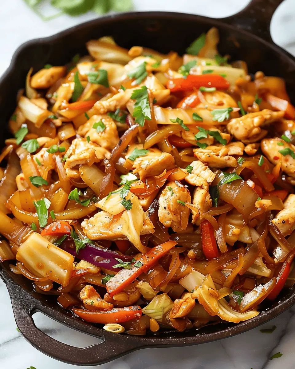 Chicken and Cabbage Stir-Fry: Easy, Healthy Dinner in 30 Minutes