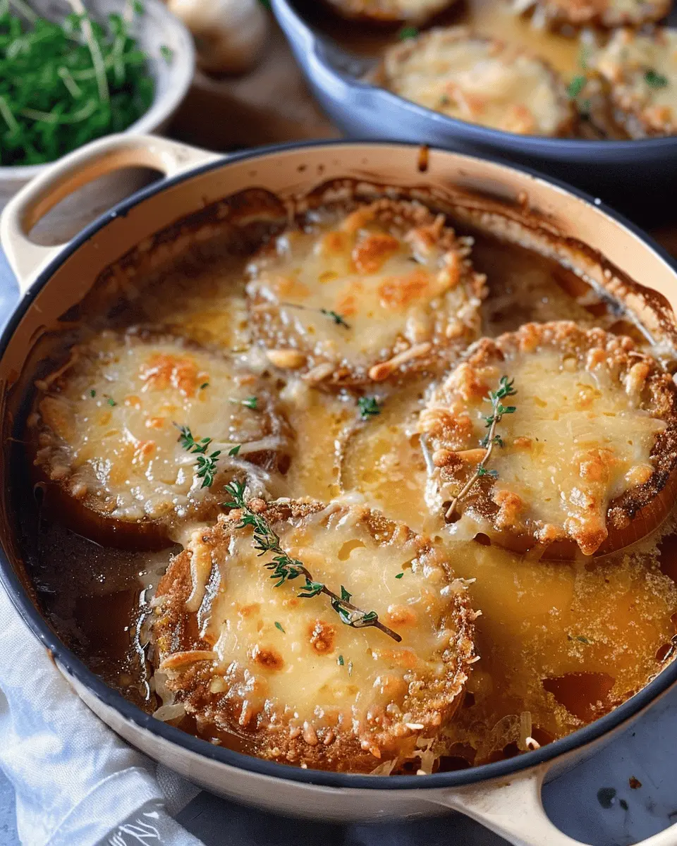 Dutch Oven French Onion Soup: Easy Comfort Food with Turkey Bacon