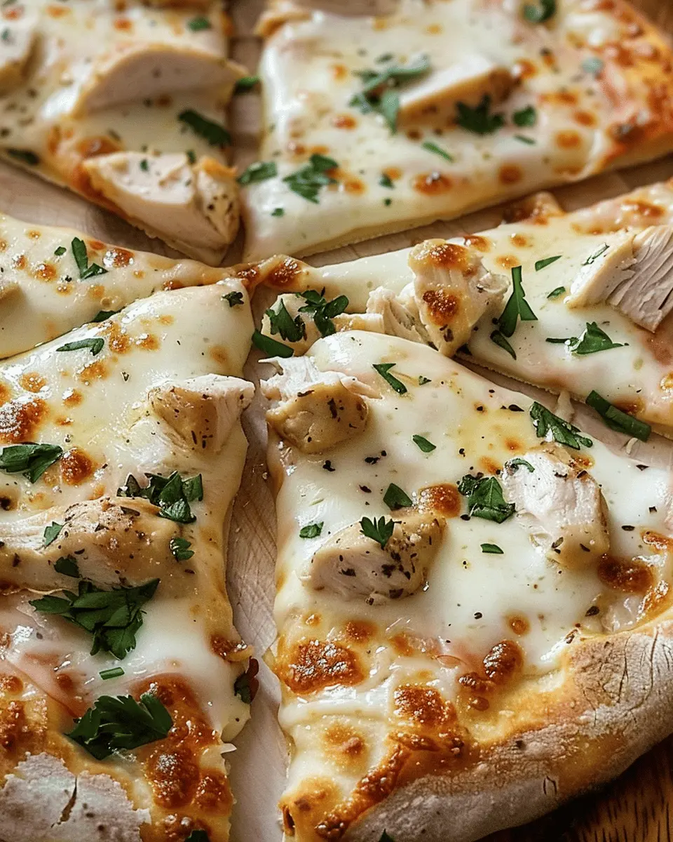Garlic Chicken Alfredo Pizza: The Best Indulgent Twist at Home