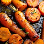 Garlic Honey Roasted Carrots