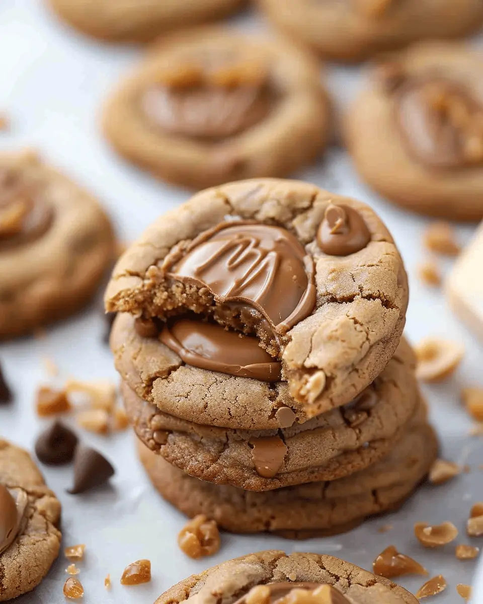 Copycat Crumbl Reese’s Peanut Butter Cookies: The Best Treat!
