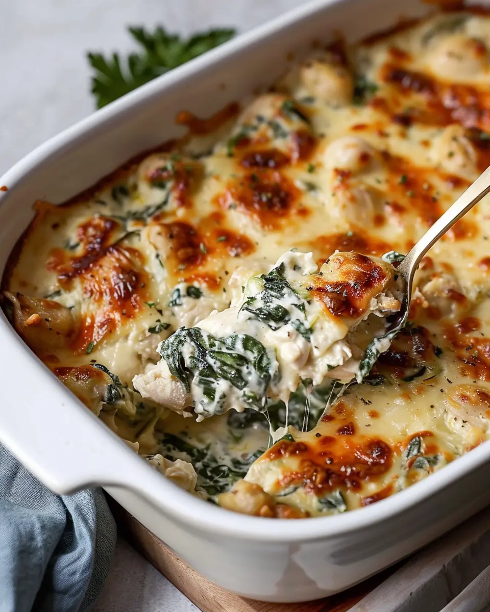 How to Make Spinach Artichoke Chicken Casserole: Easy & Delicious