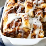 Cinnamon Roll French Toast Casserole