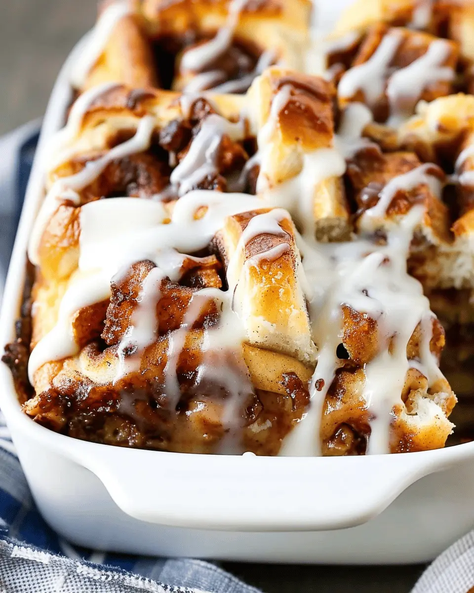 Cinnamon Roll French Toast Casserole: Easy & Indulgent Delight