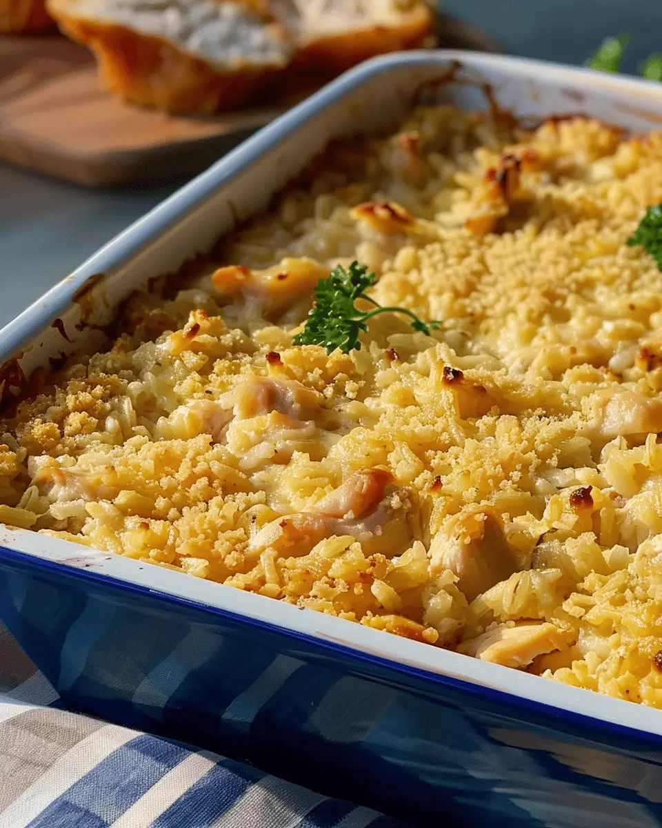 Mamaw’s Chicken and Rice Casserole: A Cozy Family Favorite