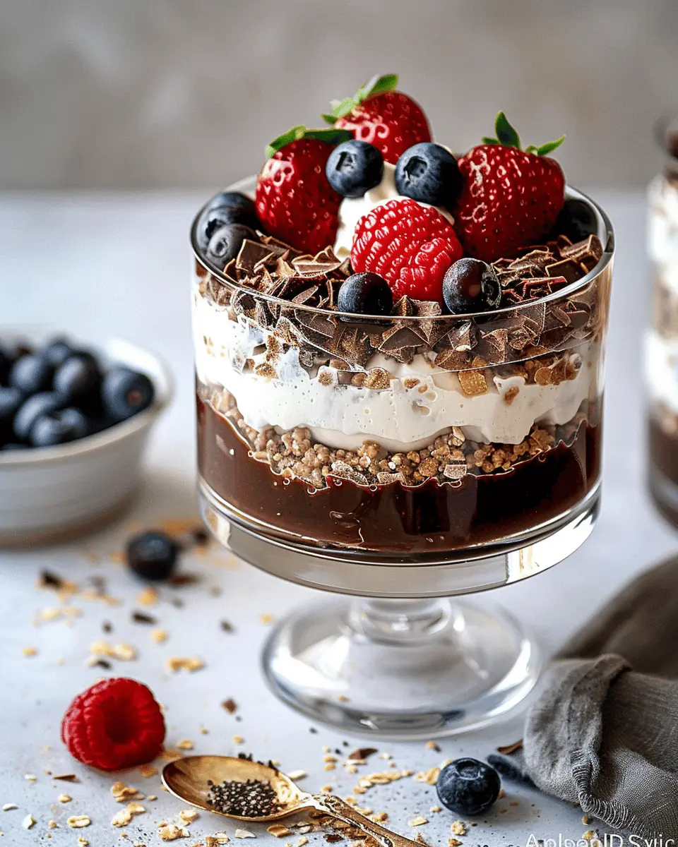 Chocolate Chia Pudding Trifle: An Indulgent Delight for All