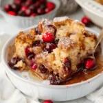 Cranberry Breakfast Bread Pudding