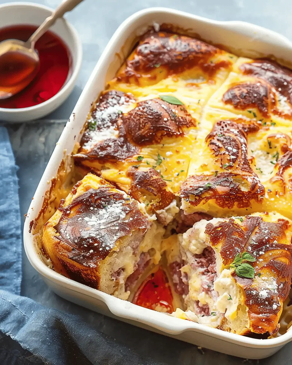 Monte Cristo Casserole: A Delicious Twist with Turkey Bacon