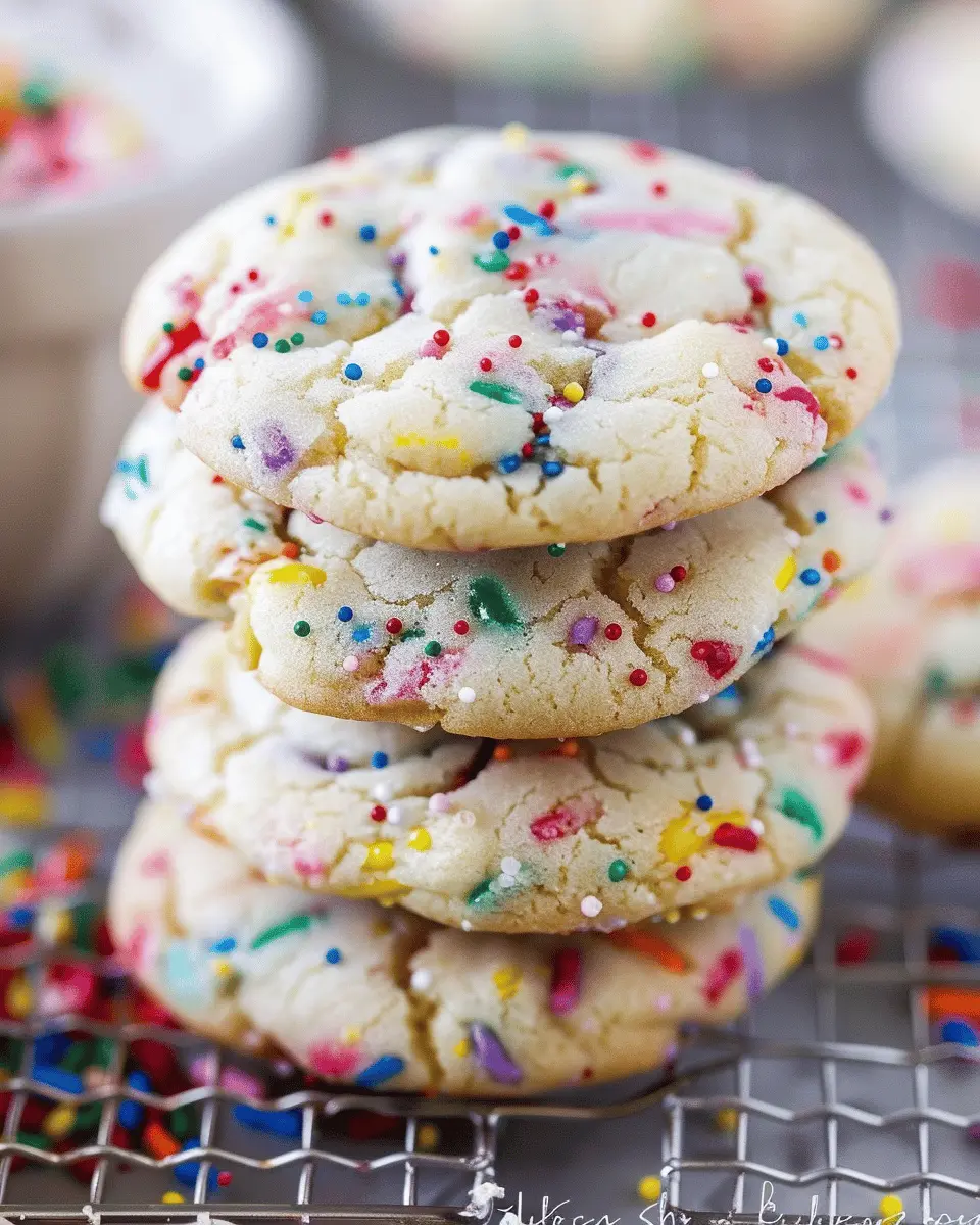 Confetti Cake Cookies: Easy Treats for Every Celebration