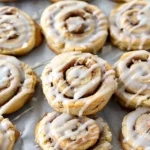 Easy No-Bake Cinnamon Roll Cookie Recipe