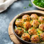 Keto Garlic Butter Meatballs (Christmas Recipe & Thanksgiving Recipe)