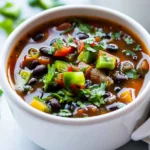 Crockpot Black Bean Soup