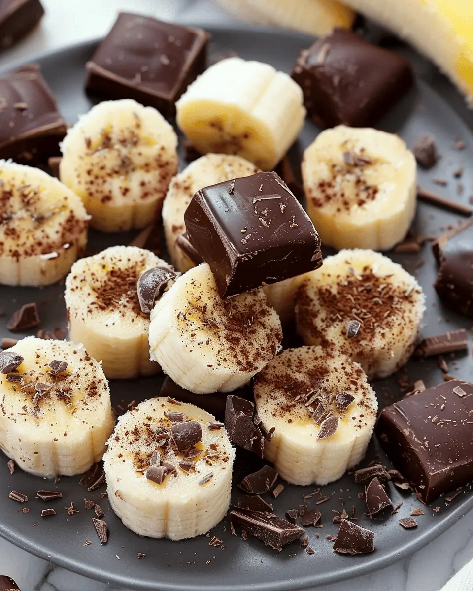 Frozen Chocolate Banana Bites: Easy Indulgence You Can Make at Home