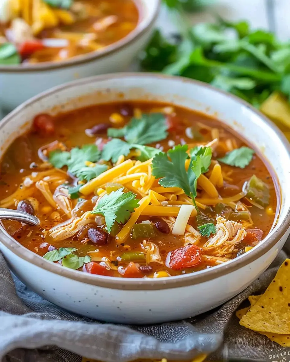Crockpot Chicken Tortilla Soup: Easy and Flavorful Comfort Food