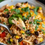 Southwest Crock Pot Chicken and Rice