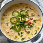 Spicy Jalapeño Popper Chicken Soup