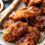 Baked Crunchy Hot Honey Chicken Recipe