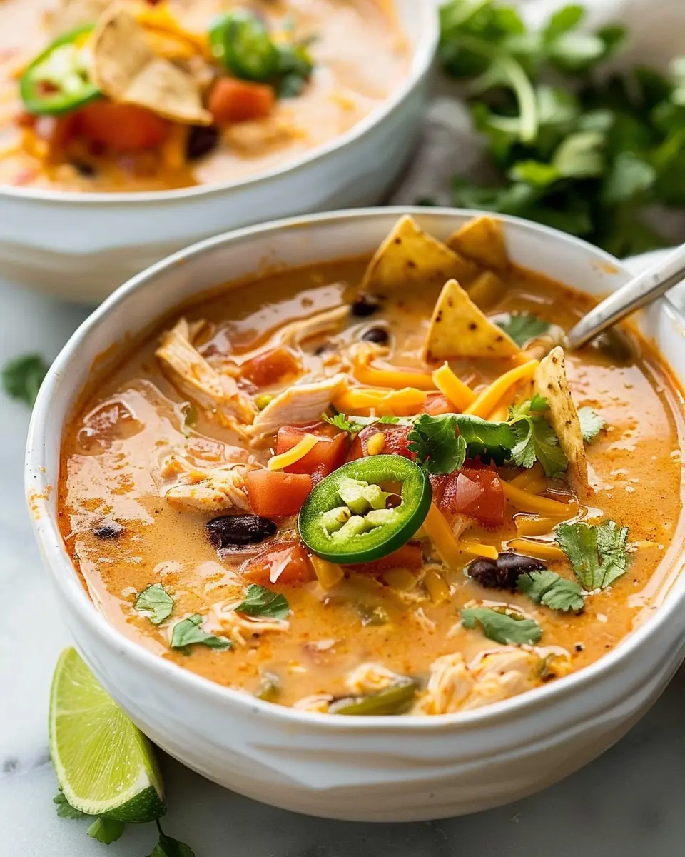 Creamy Chicken Tortilla Soup: The Best Comfort Food Recipe