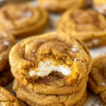 Snickerdoodle Pumpkin Cheesecake Cookies