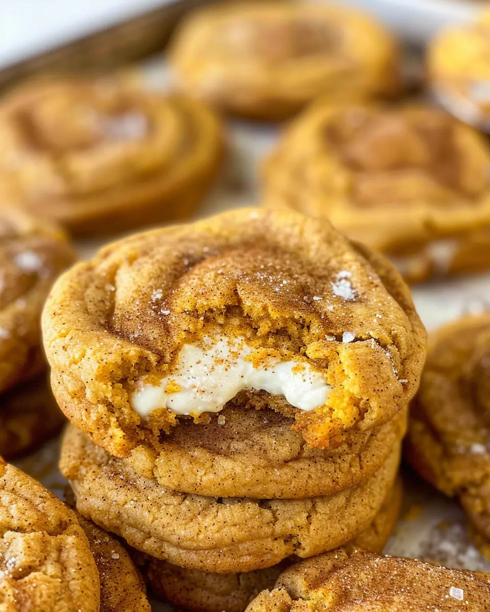 Snickerdoodle Pumpkin Cheesecake Cookies: The Best Fall Treat