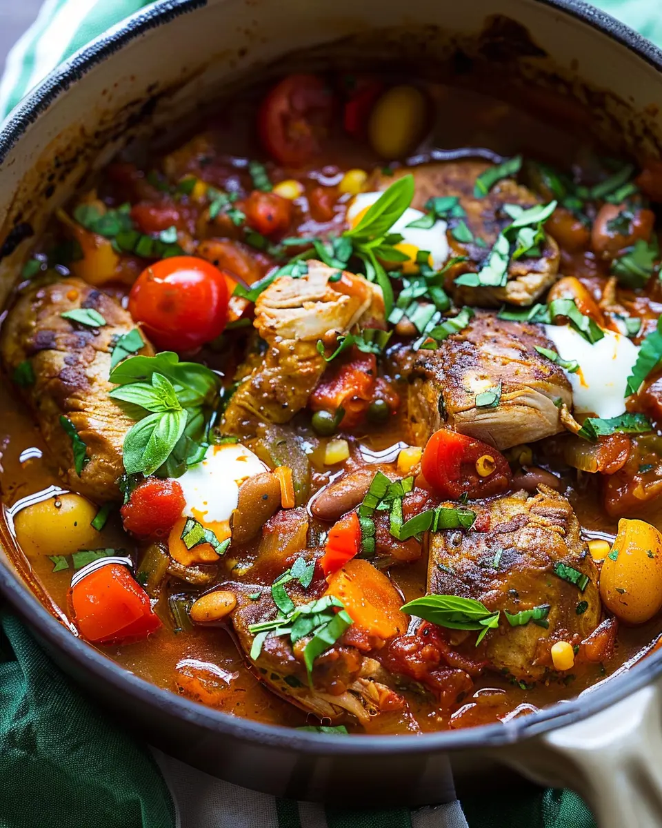 Cowboy Stew: A Hearty and Easy Comfort Food Delight with Turkey Bacon and Chicken Ham