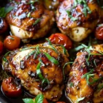 One Pan Balsamic Chicken