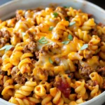 Easy Cheesy Taco Pasta with Cream Cheese