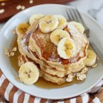 Favorite Banana Oatmeal Pancakes