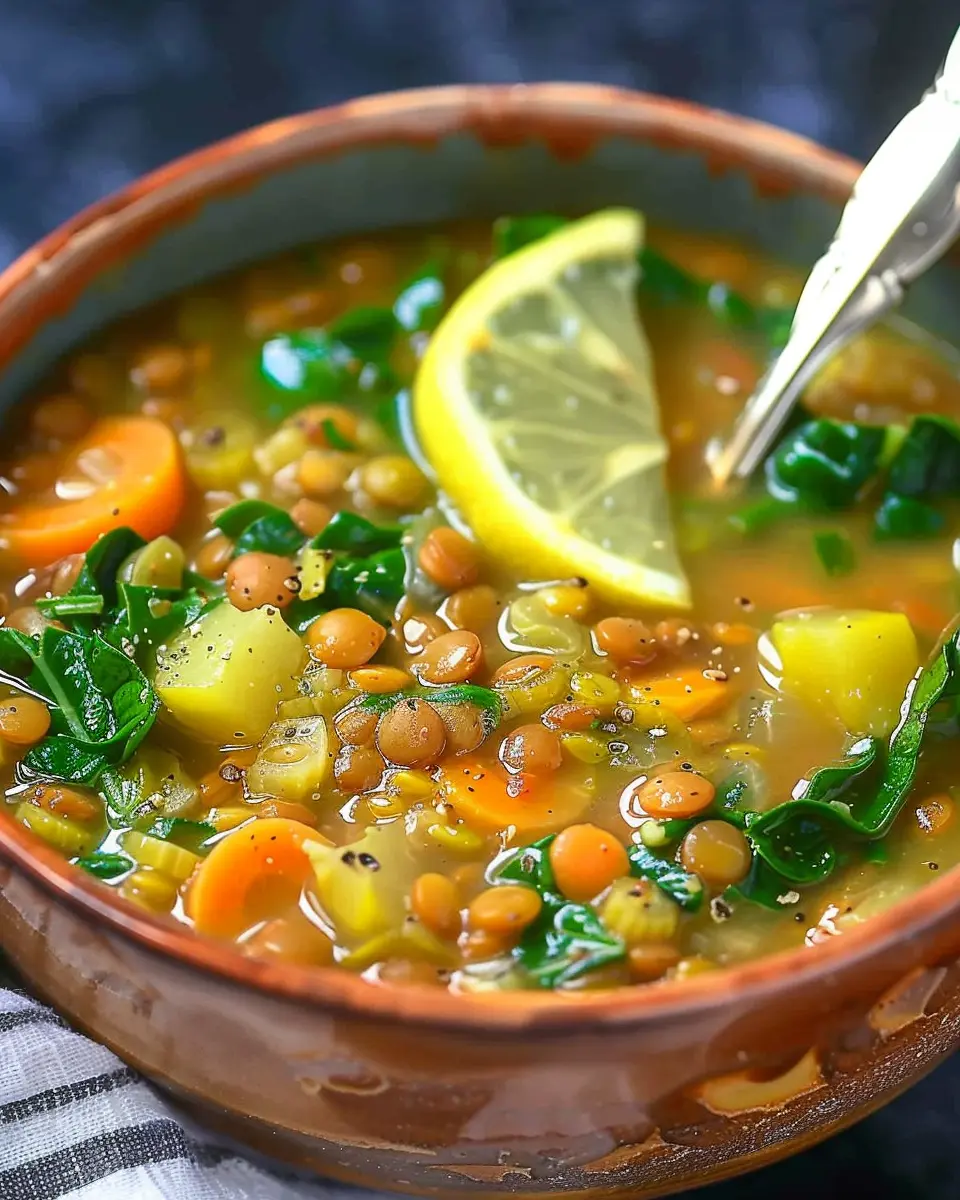 Easy Lemon Lentil Soup Recipe: Healthy Comfort in Every Spoonful