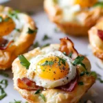 Egg, Bacon, and Ricotta Breakfast Cups