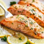 Garlic Butter Baked Salmon Recipe