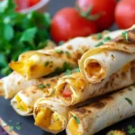 Air Fryer Breakfast Taquitos