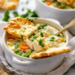 Healthy Chicken Pot Pie Soup
