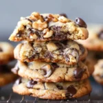 Chocolate Chip Walnut Cookies