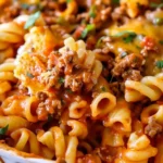 Cheesy Taco Pasta