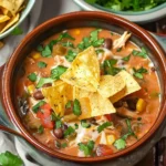 30-Minute Nacho Chicken Soup