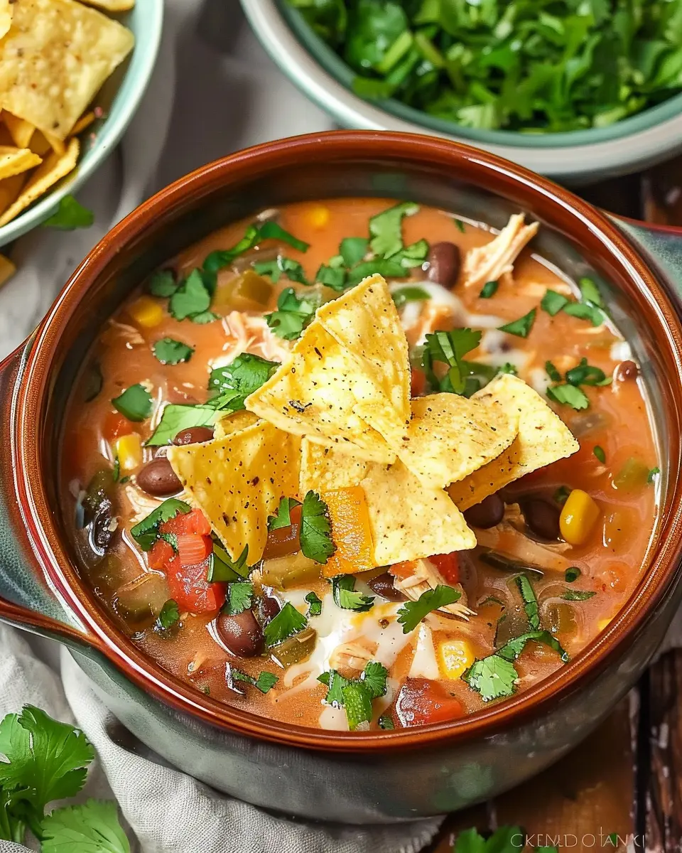 30-Minute Nacho Chicken Soup: A Flavorful Twist for Dinner