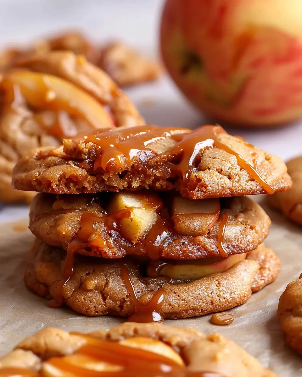 Rich and Chewy Caramel Apple Cookies: Easy Recipe for Fall Bliss