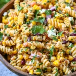 Perfect Mexican Street Corn Pasta Salad